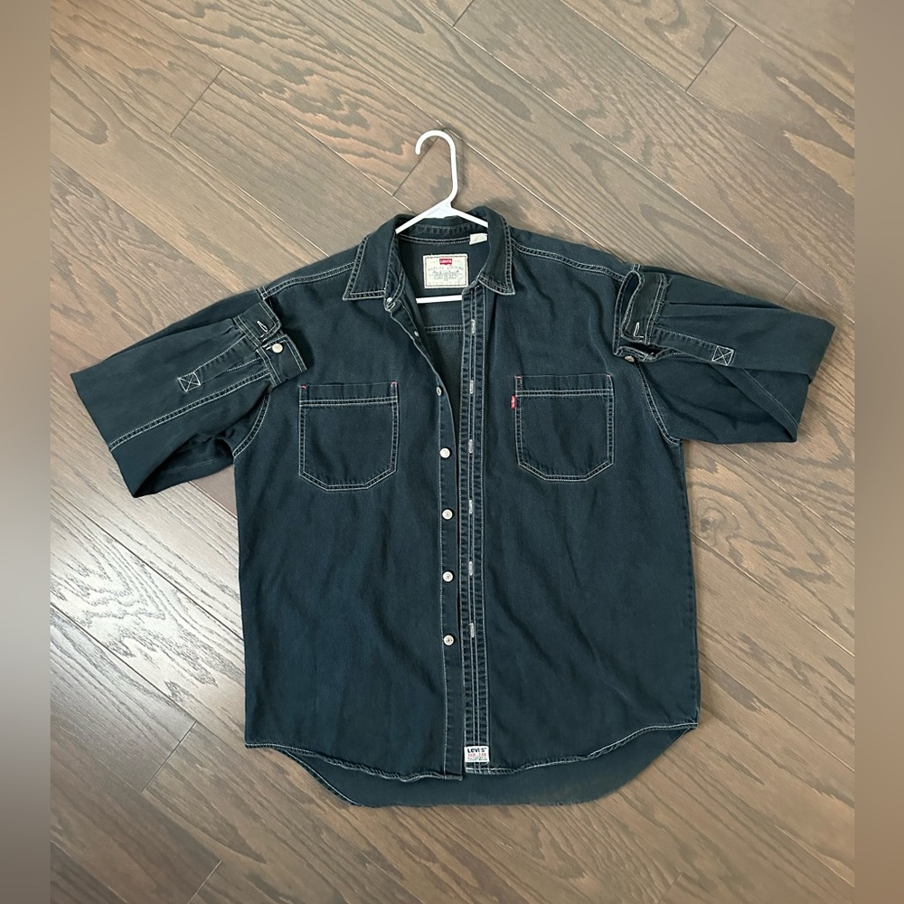 FLASH SALE: Vintage Levi’s Red tab Denim Button Down Shirt
